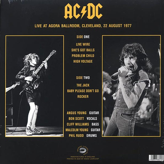 - Live At Agora Ballroom Cleveland 22 August 1977 (LP | Import)