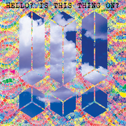 !!! (Chk Chk Chk) – Hello? Is This Thing On? 12" vinyl single cover