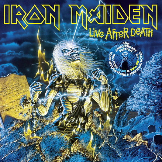 Live After Death: 40th Anniversary Edition (Limited Collector's Edition, Blue & Yellow Colored Vinyl) (2 Lp's)