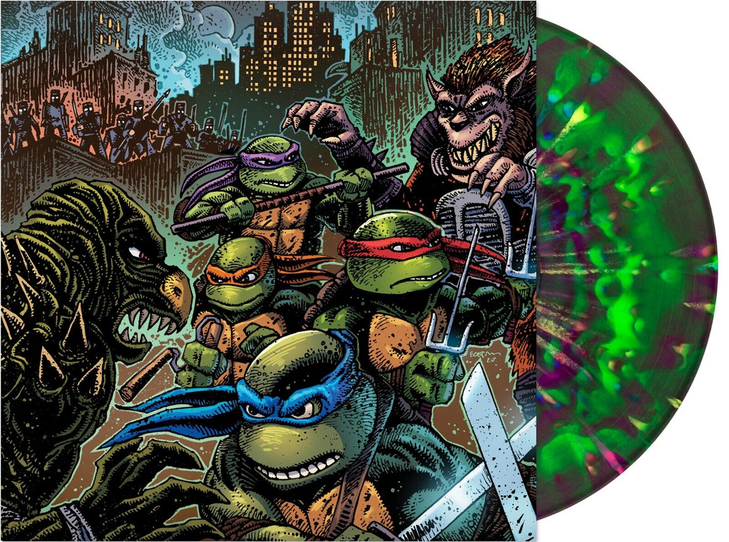 Teenage Mutant Ninja Turtles Part II (Original Soundtrack) (Colored Vinyl, Green, Splatter)
