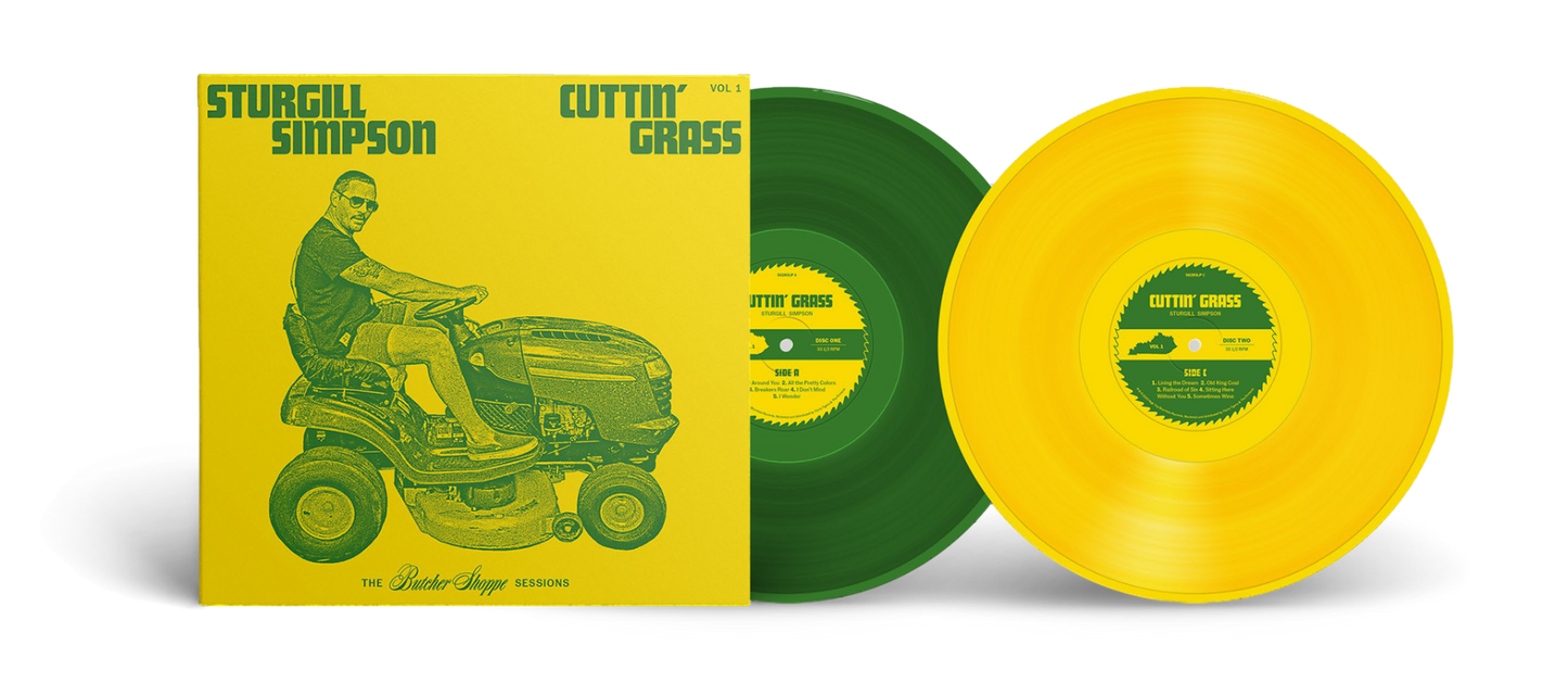 Cuttin' Grass - Vol. 1 (The Butcher Shoppe Sessions) INDIE Exclusive Green and Yellow vinyl
