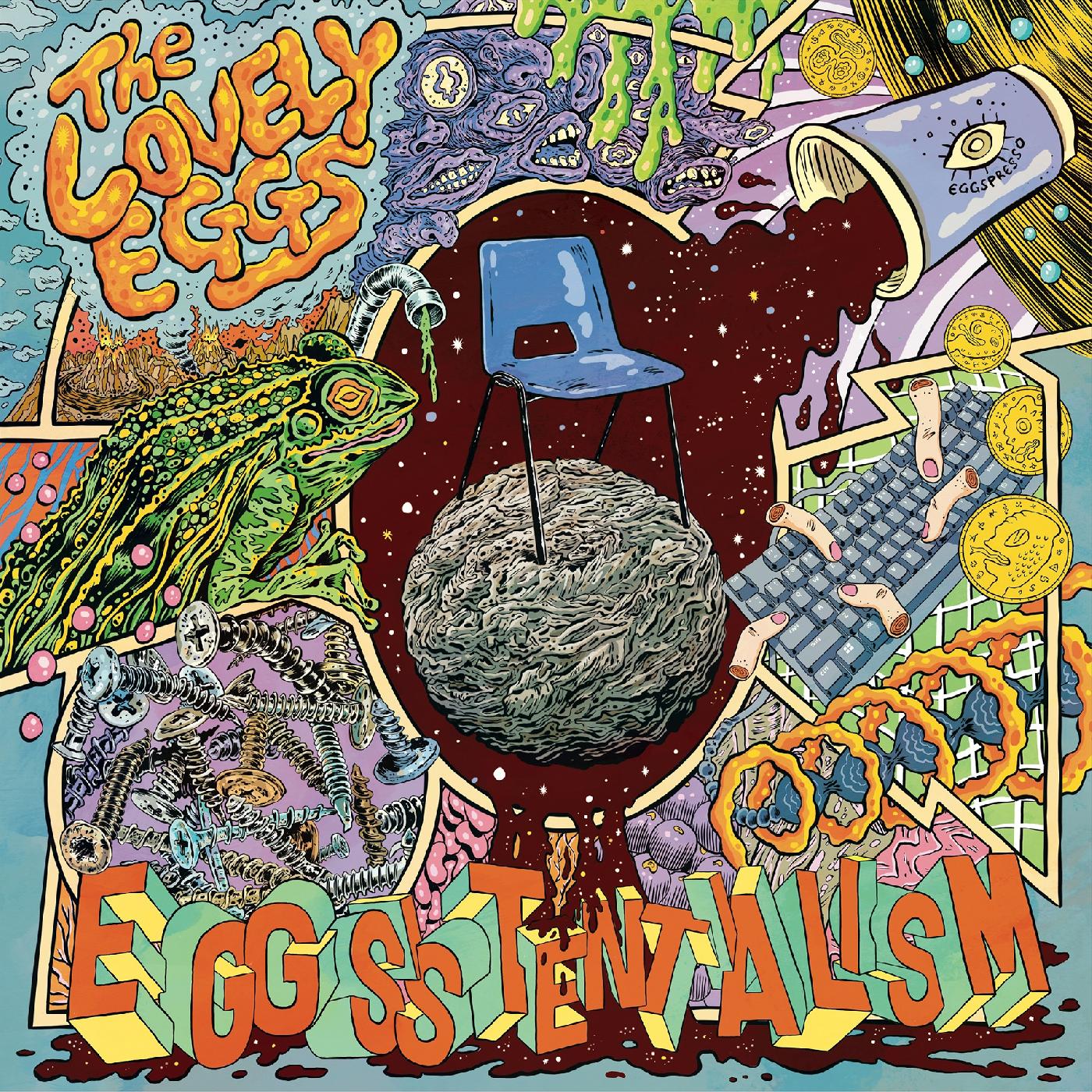 Eggsistentialism (Indie Exclusive Transparent Blue With "Coffee" Splatter Vinyl)