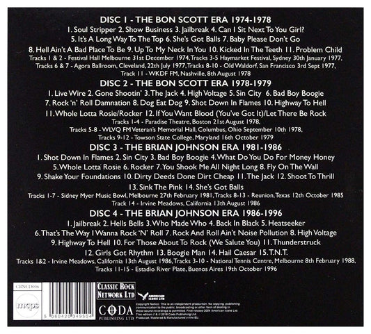 - Greatest Hits In Concert 1974 - 1996 (4CDs | Import)