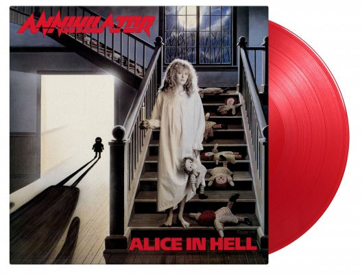 Annihilator - Alice In Hell (LP | Translucent Red Vinyl, 180 Grams, Import, Numbered) Translucent Red