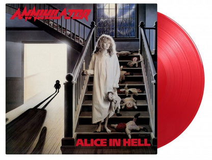 Annihilator - Alice In Hell (LP | Translucent Red Vinyl, 180 Grams, Import, Numbered) Translucent Red