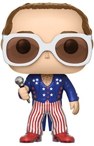 Elton John Funko POP! ROCKS - Elton John (Red, White & Blue)
