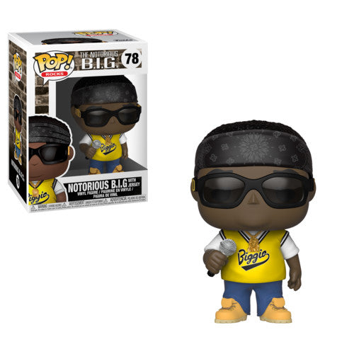 Funko Pop! Rocks Notorious B.I.G. (with jersey)
