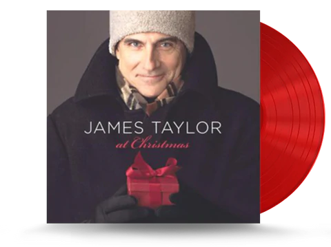 James Taylor At Christmas (Limited Edition, Opaque Red Colored Vinyl)