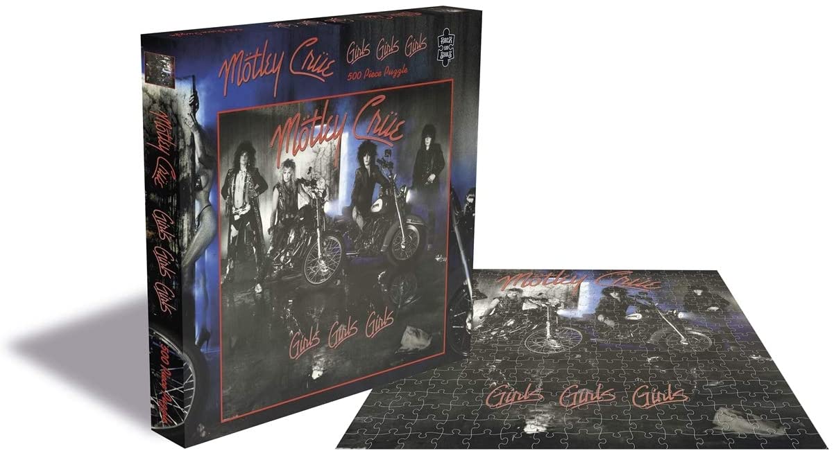 Motley Crue Girls, Girls, Girls (500 Piece Jigsaw Puzzle)
