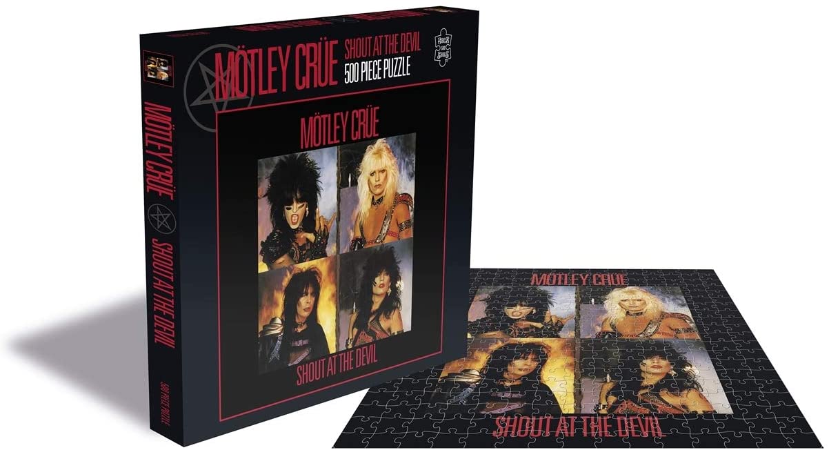Motley Crue Shout At The Devil (500 Piece Jigsaw Puzzle)