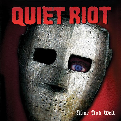 Quiet Riot Alive & Well - Red & Black Splatter