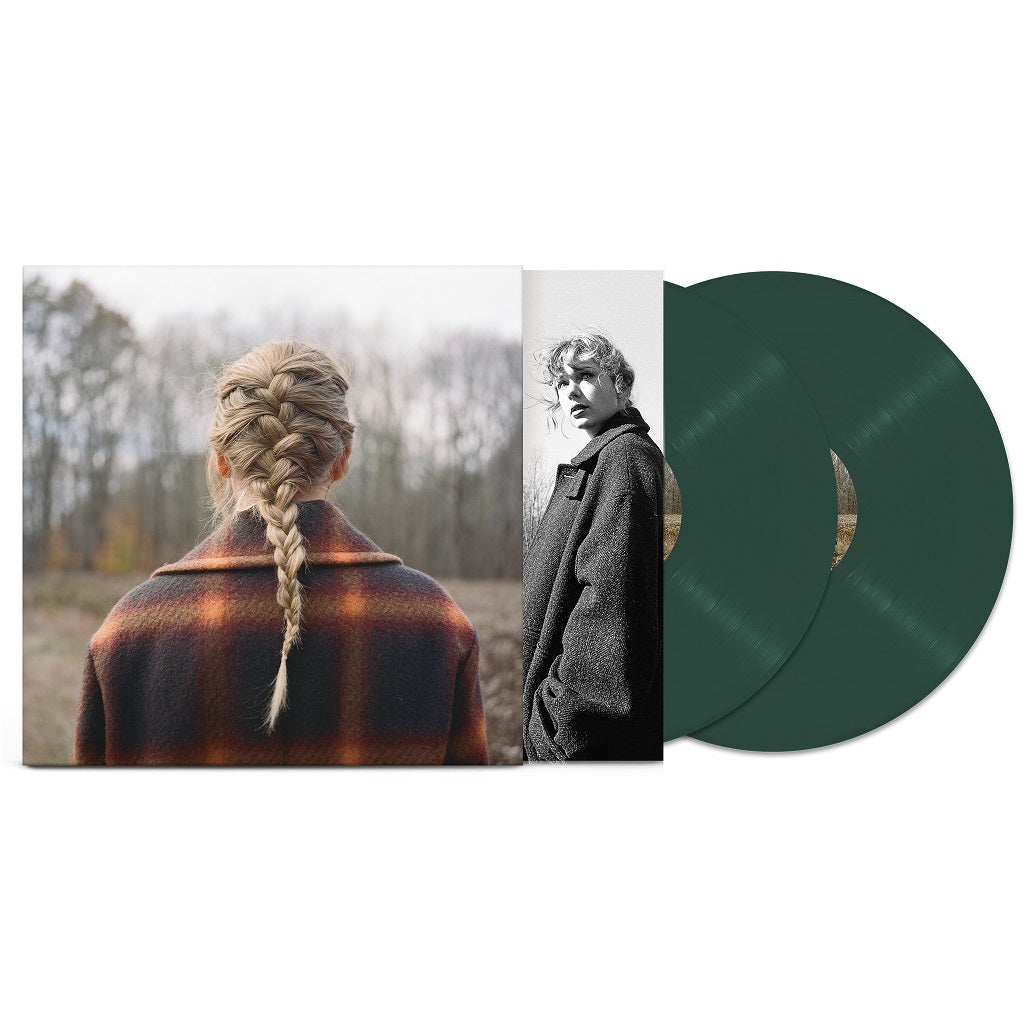 Taylor Swift - Evermore (2LPs | Green Vinyl, Deluxe Edition) Green