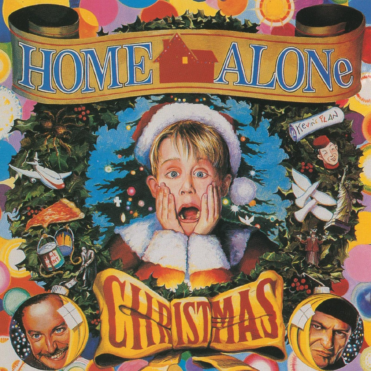 Home Alone Christmas (Clear with Red & Green "Christmas Party" Swirl Vinyl Edition)