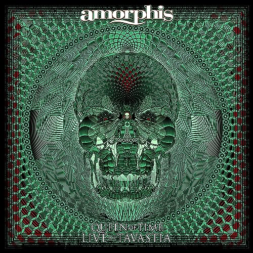 Amorphis Queen Of Time (Live At Tavastia 2021) 2LP in gatefold (green marbled) with signed insert
