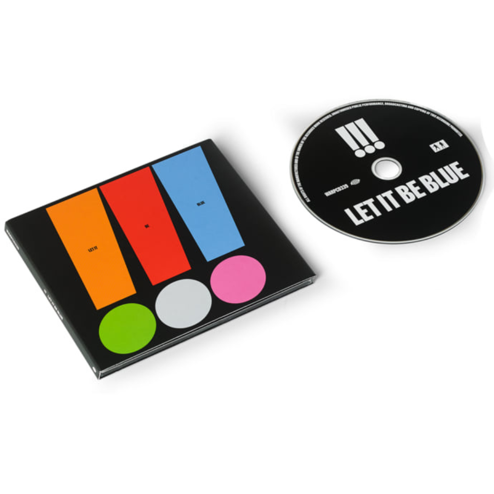 !!! Let It Be Blue CD album front cover