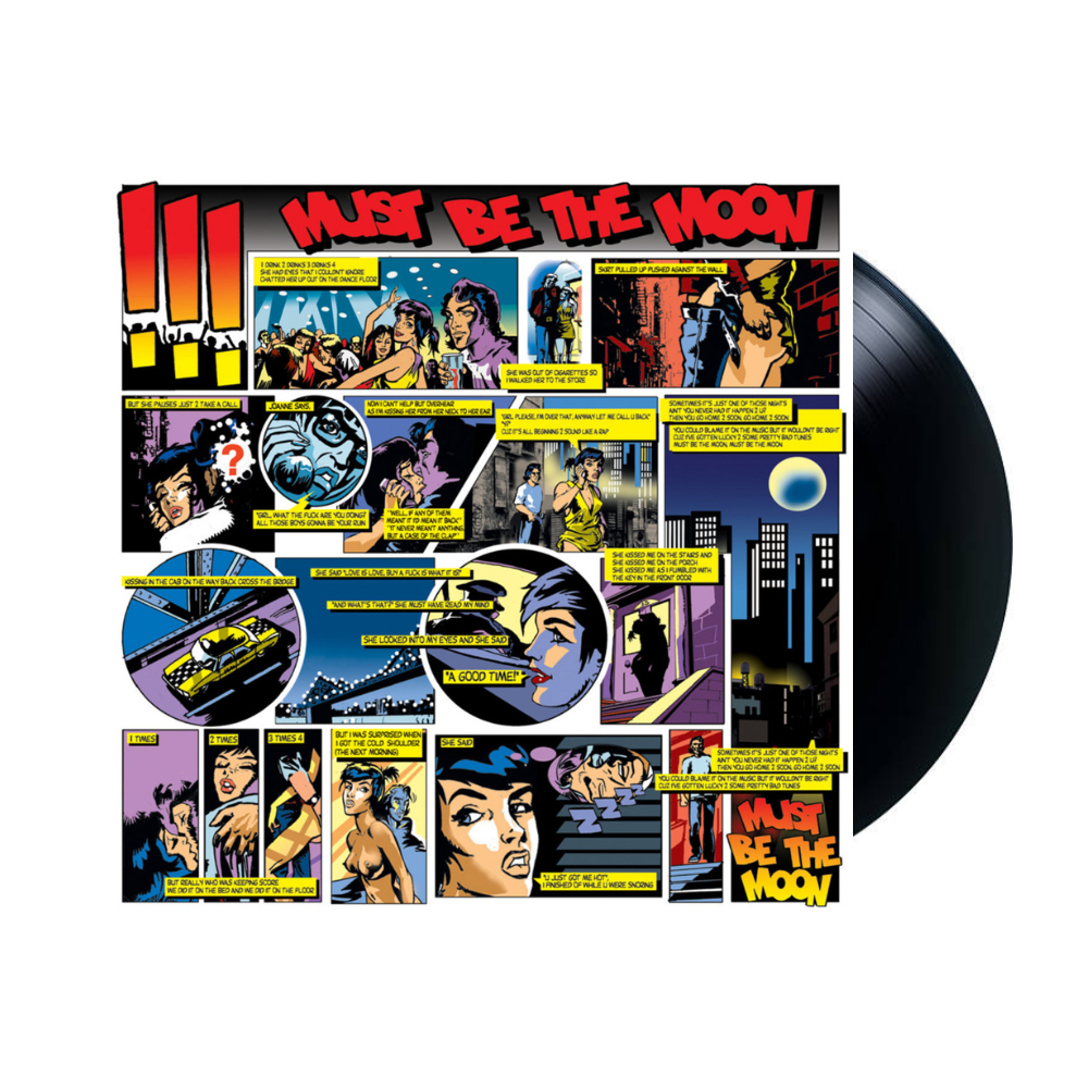 !!! (Chk Chk Chk) – Must Be the Moon 12-inch vinyl single cover