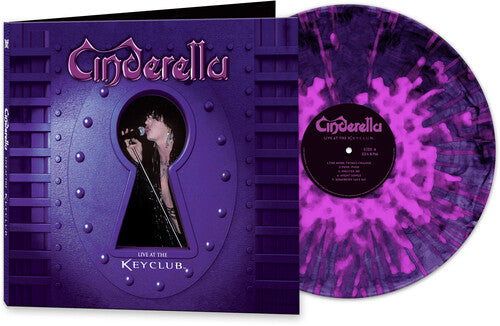 Cinderella Live At The Key Club (Colored Vinyl, Marbled Purple Splatter)