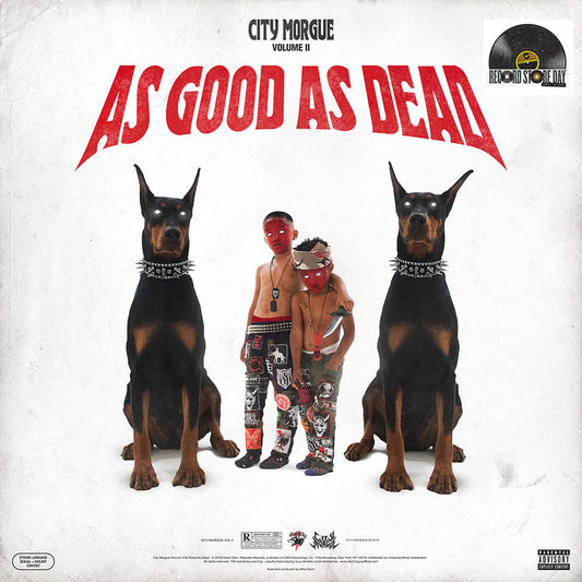 CITY MORGUE VOL 2: AS GOOD AS DEAD [LP] [Red & White Splatter] | RSD DROP