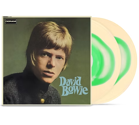 David Bowie (Limited Edition, Cream & Green Swirl Colored Vinyl) (2 Lp's)
