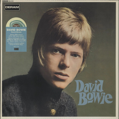 David Bowie (Limited Edition, Cream & Green Swirl Colored Vinyl) (2 Lp's)