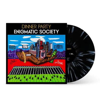 Enigmatic Society (Black W/ White Splatter) [Explicit Content]