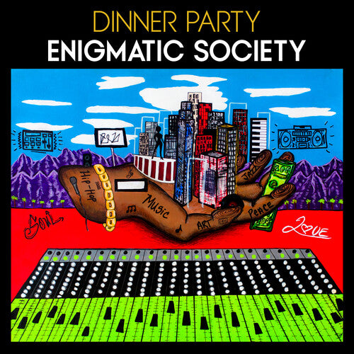 Enigmatic Society (Black W/ White Splatter) [Explicit Content]