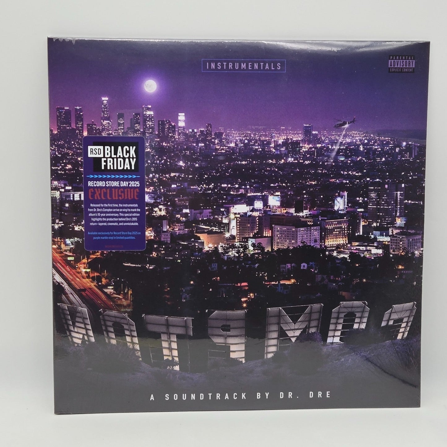 Compton (A Soundtrack By Dr. Dre) (Instrumental Edition) [2 Lp] [RSD 11.28.25]