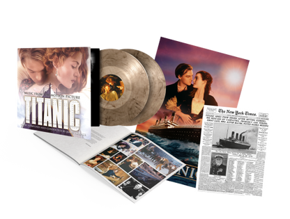 Titanic: 25th Anniversay Edition (Original Soundtrack) (Limited Edition, 180 Gram Smoke Colored Vinyl) [Import] (2 Lp's)