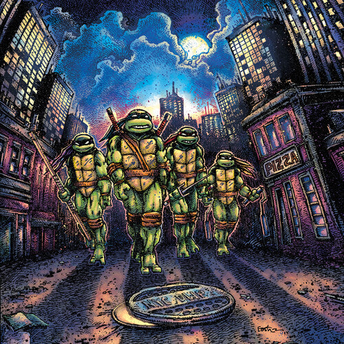 Teenage Mutant Ninja Turtles (Original Soundtrack) (Turtle Mask Splatter Colored Vinyl) (2 Lp's)