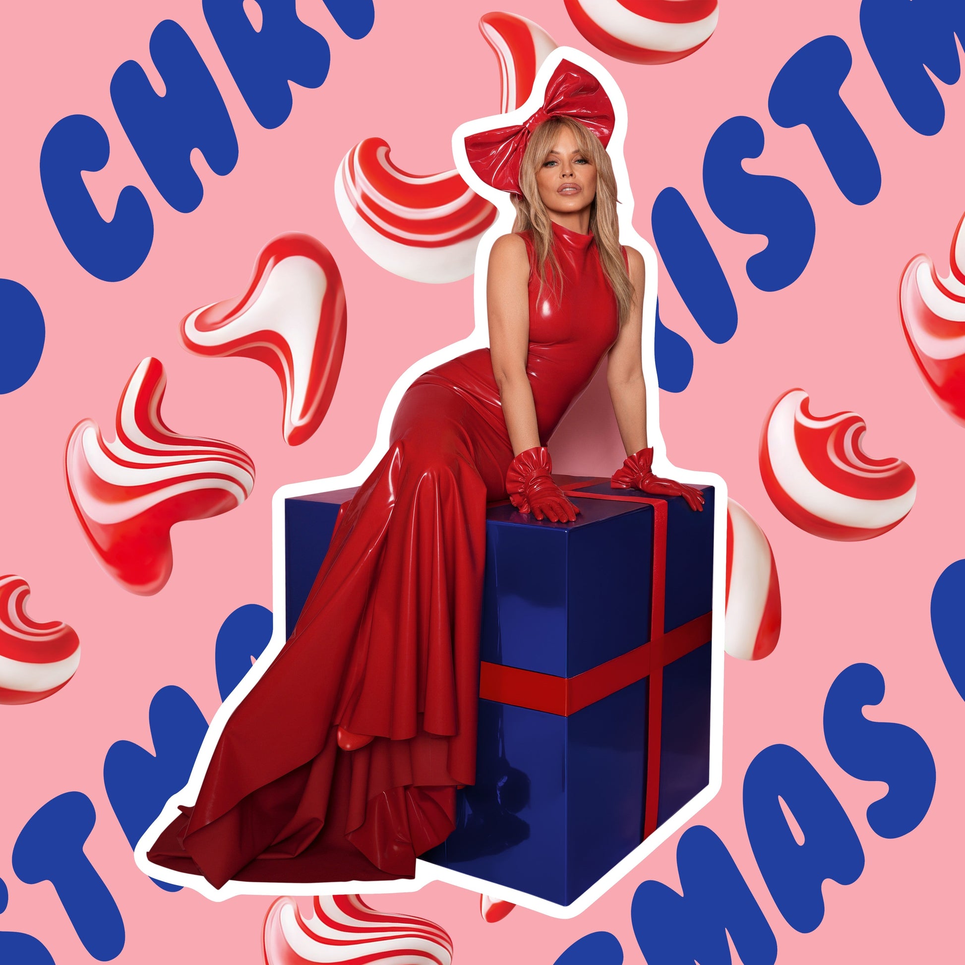 Kylie Christmas (Fully Wrapped) [Transparent Red Vinyl]