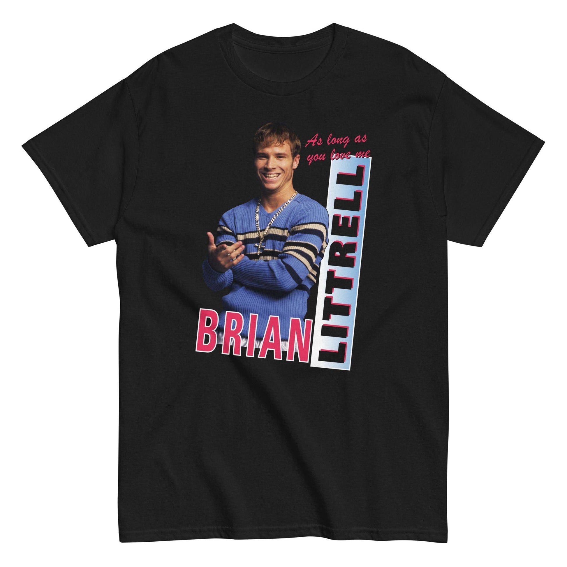 MerchMoment Backstreet Boys - Brian Littrell T-Shirt Black