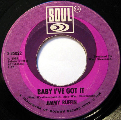 Jimmy Ruffin | What Becomes Of The Broken Hearted (Pre-Owned 7" Single)