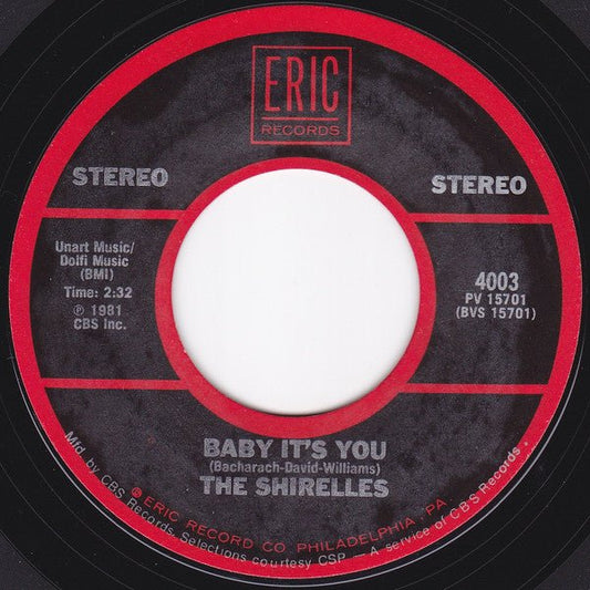 The Shirelles - Solider Boy/Baby It’s You (7”) - Vibin' Vinylvibin'-vinylPV 15701