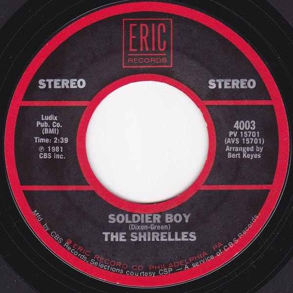 The Shirelles - Solider Boy/Baby It’s You (7”) - Vibin' Vinylvibin'-vinylPV 15701